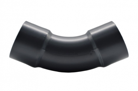PVC Bogen aus Rohr 45 Grad